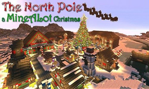 Карта Santa Secret Village для Майнкрафт