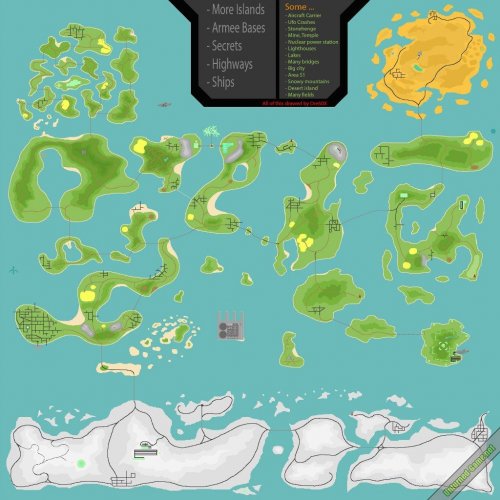 Big map in Unturned - Моды для Unturned